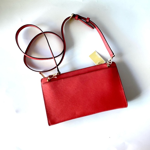 NEW AUTHENTIC Michael kors LG crossbody clutch - Picture 3 of 7